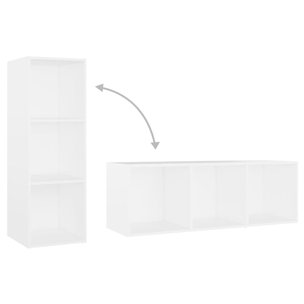 | TV ormar | 3 pcs 37 x 35 x 107.5 cm