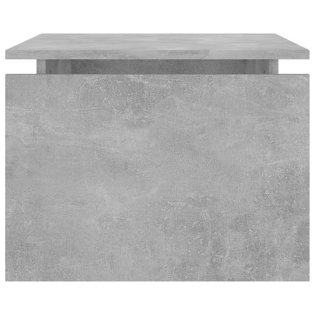 Stolić za kavu boja betona 68 x 50 x 38 cm konstruirano drvo