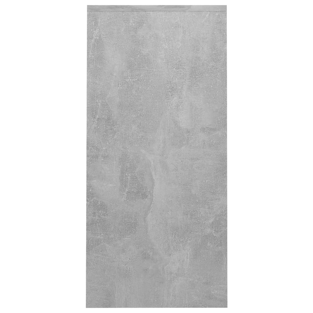 Stol za prijenosno računalo boja betona 102,5x35x75 cm drveni