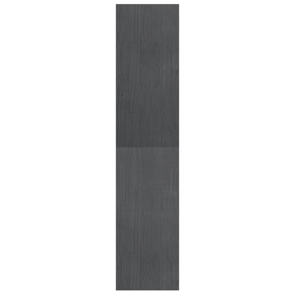 Ormarić za knjige / sobna pregrada sivi 40x30x135,5 cm borovina