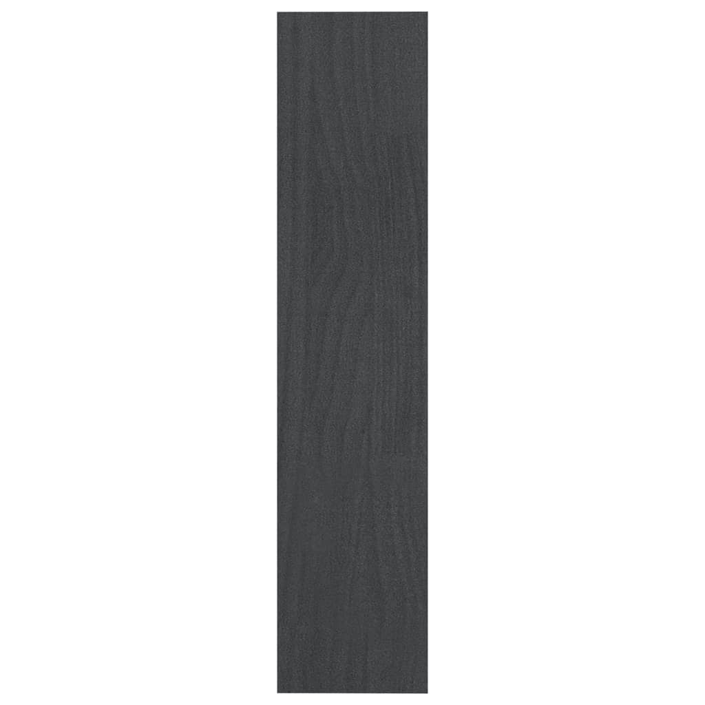 Ormarić za knjige / pregrada sivi 100x30x103 cm borovina