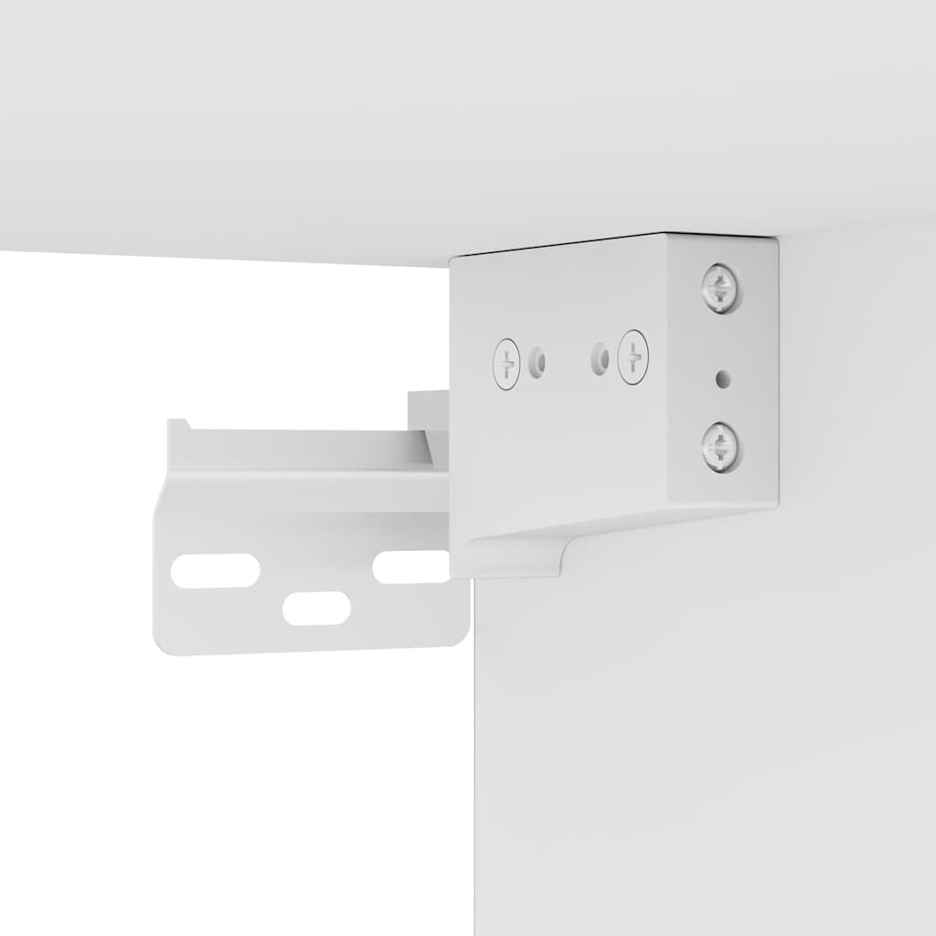 Ormar bijeli 100 x 32,5 x 35 cm od konstruiranog drva