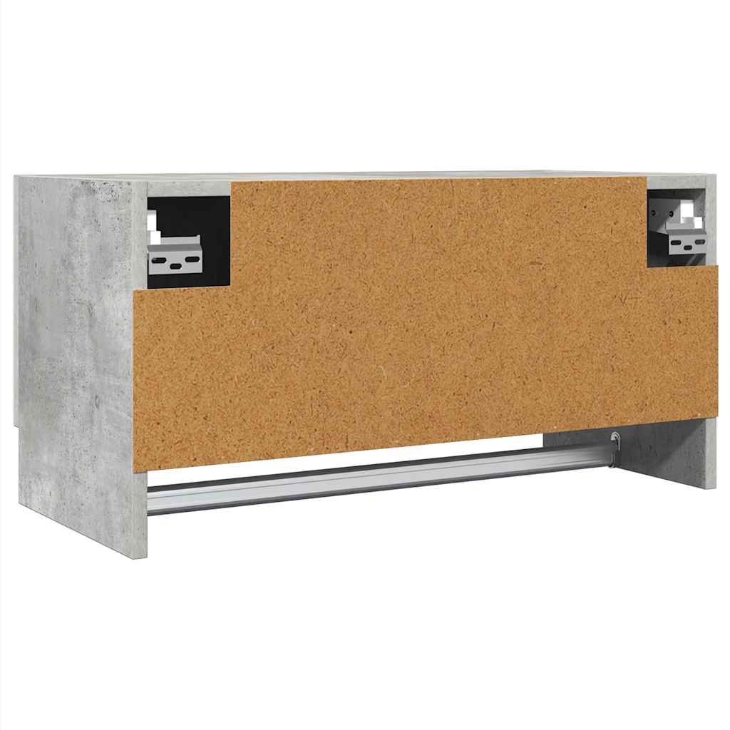 Ormar siva boja betona 70 x 32,5 x 35 cm konstruirano drvo