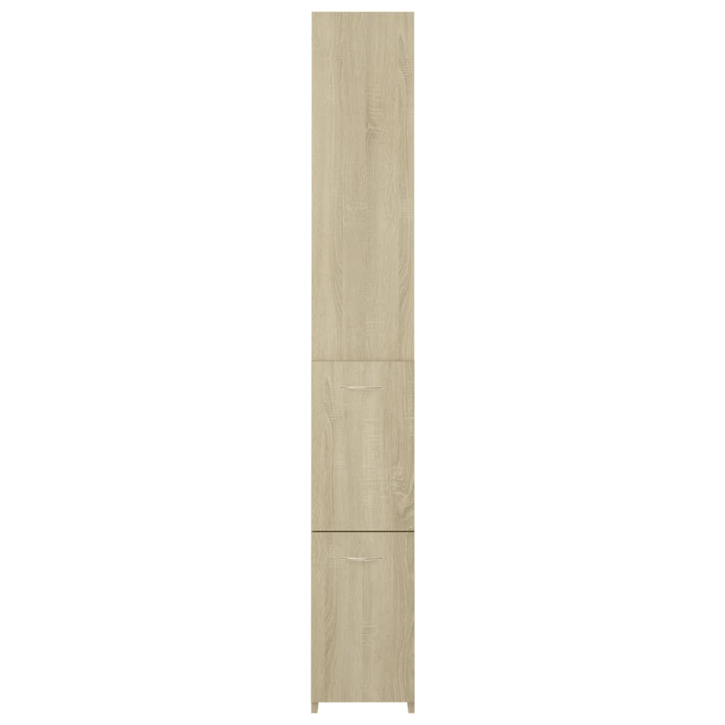 Kupaonski ormarić boja hrasta sonome 25x26,5x170 cm