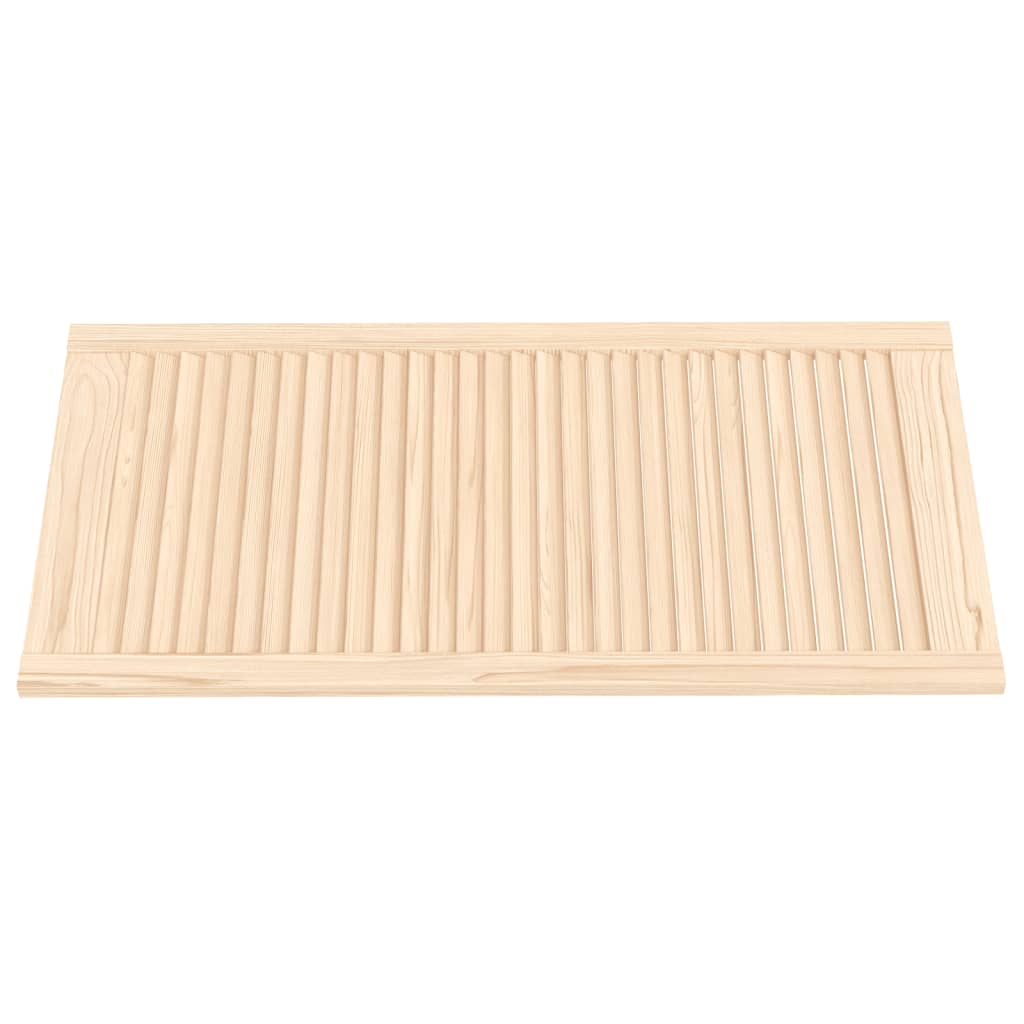 Vrata za ormarić rešetkasti dizajn 4 kom 99,3x49,4 cm borovina