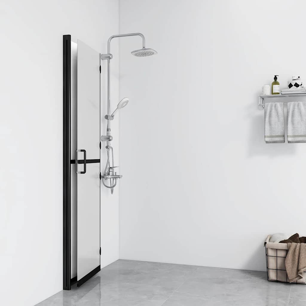 Sklopiva pregrada za tuširanje matirano staklo ESG 70 x 190 cm
