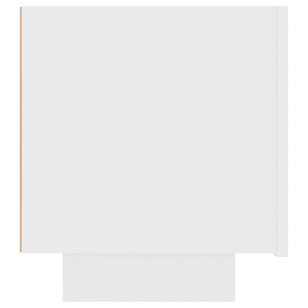Noćni ormarić bijeli 100 x 35 x 40 cm od konstruiranog drva
