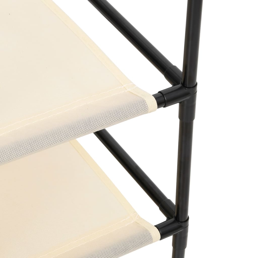 Ormarić za pohranu sa 6 ladica 55 x 29 x 55 cm krem čelični
