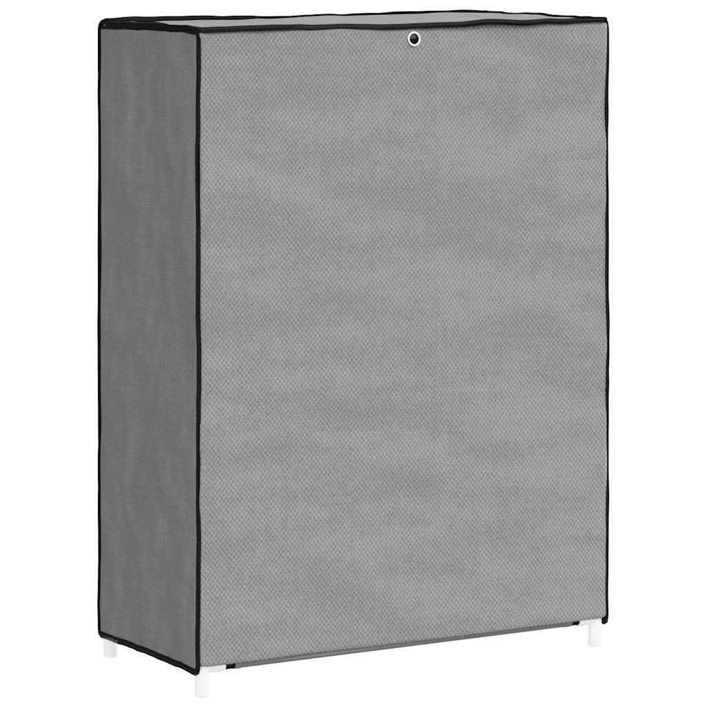 Ormarić za cipele sivi 60 x 28 x 90 cm od tkanine
