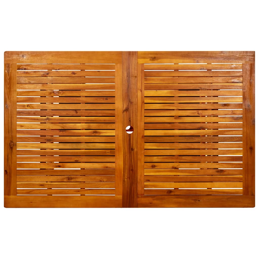 Vrtni blagovaonski stol (160 - 240)x100x75 cm od drva bagrema