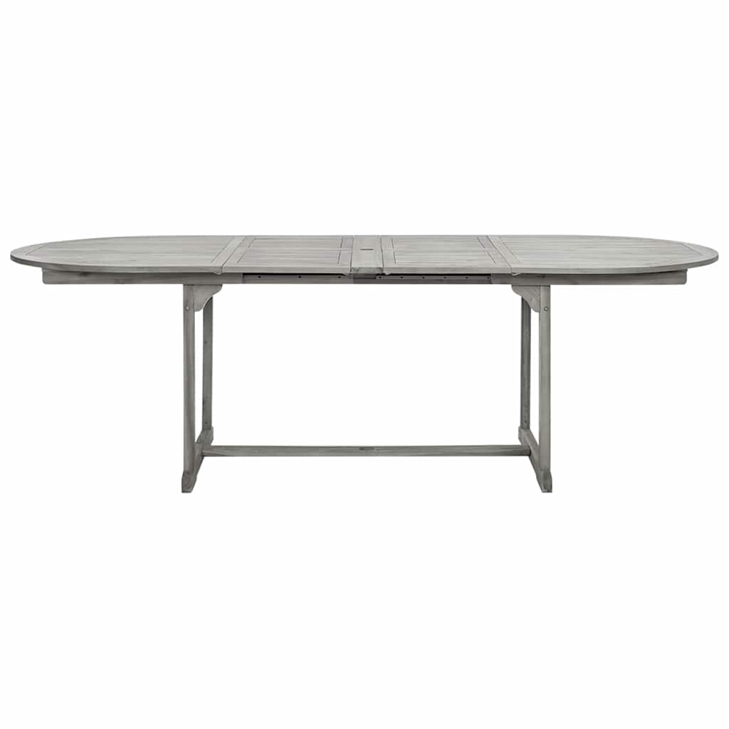 Vrtni blagovaonski stol (160 - 240)x100x75 cm od drva bagrema