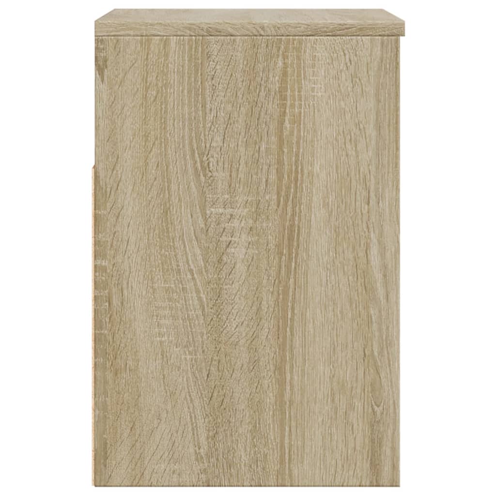 Klupa za cipele boja hrasta 60 x 30 x 45 cm konstruirano drvo