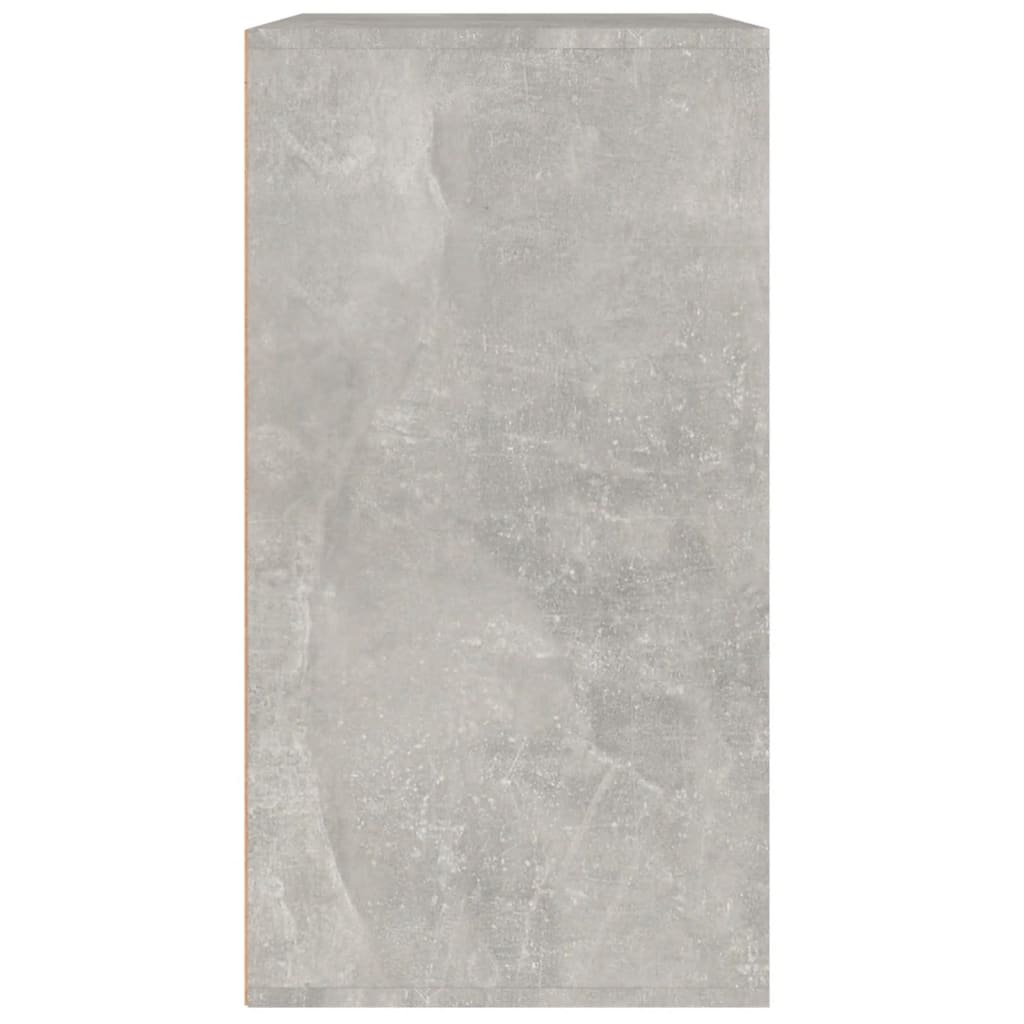 Kozmetički ormarić boja betona 80x40x75 cm konstruirano drvo