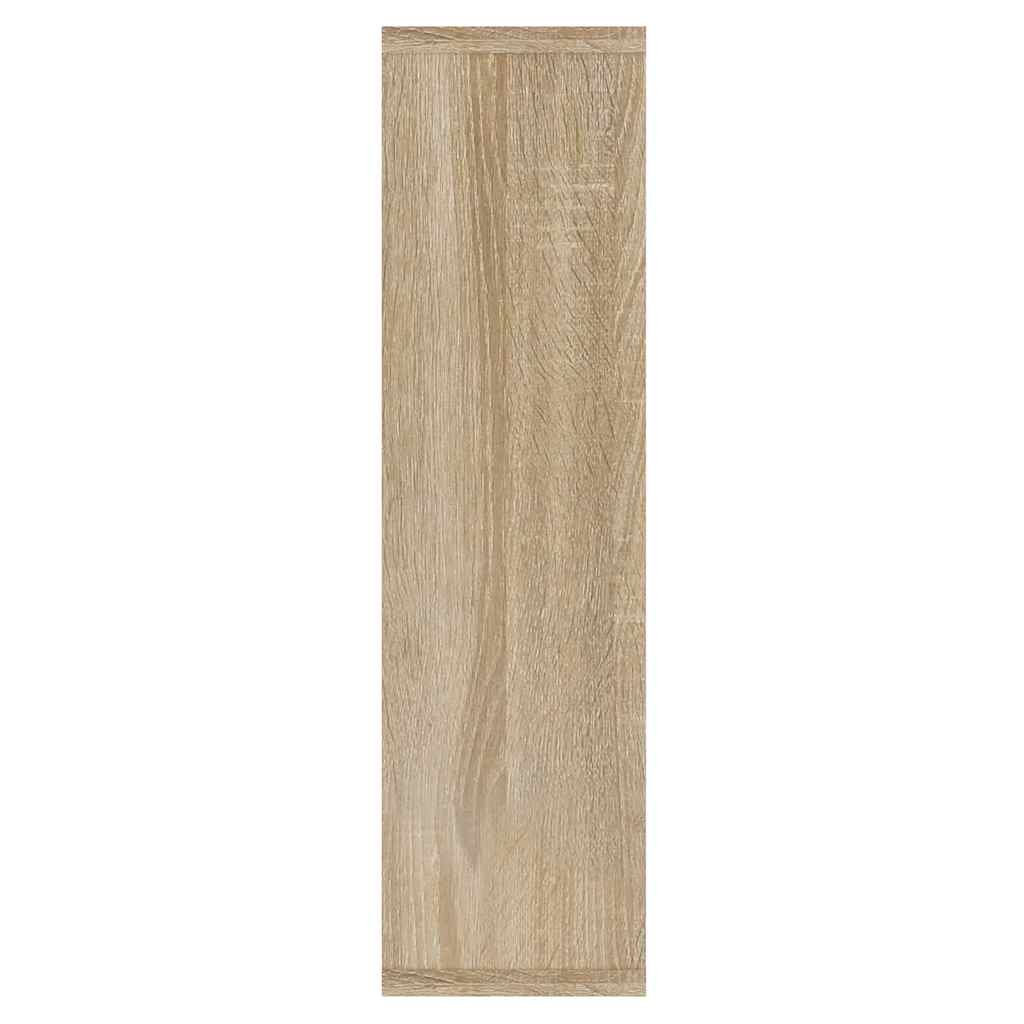 Ormarić s ogledalom LED boja hrasta sonome 76 x 15 x 55 cm