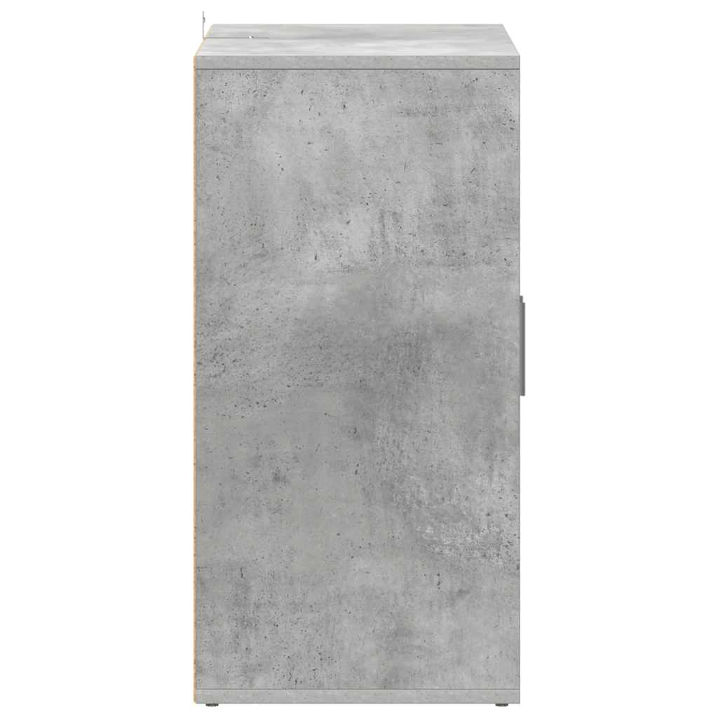 Ormarić za cipele boja betona 60 x 35 x 70 cm konstruirano drvo