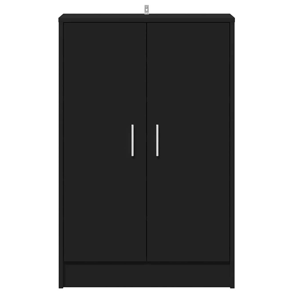 Ormarić za cipele crni 60 x 35 x 92 cm konstruirano drvo