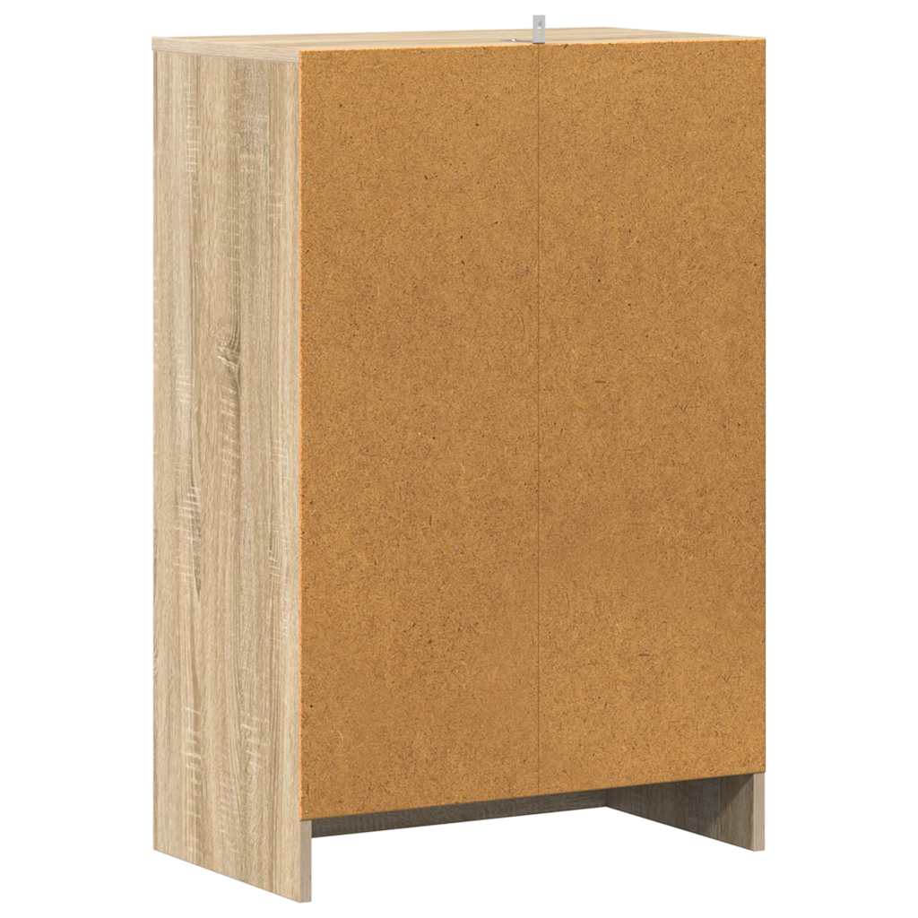Ormarić za cipele boja hrasta 60 x 35 x 92 cm konstruirano drvo