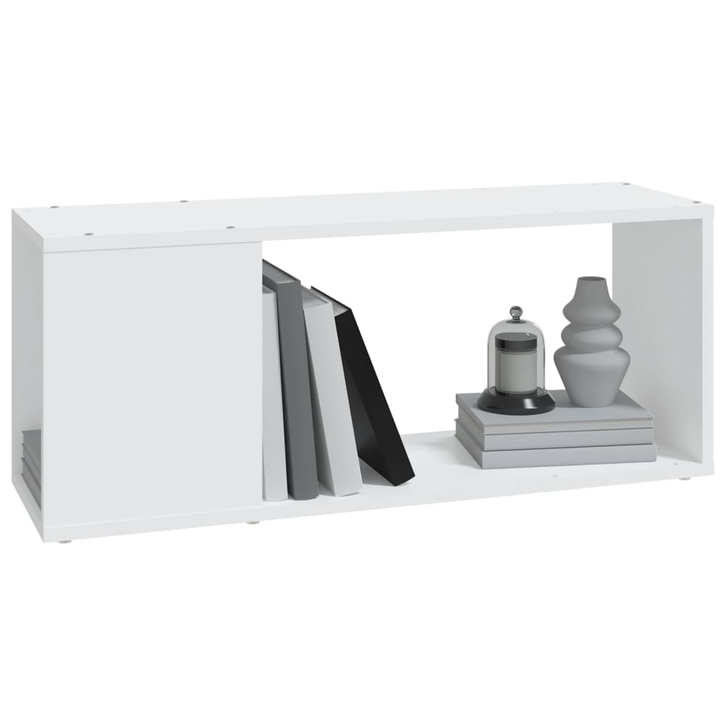 TV ormarić bijeli 80 x 24 x 32 cm od konstruiranog drva