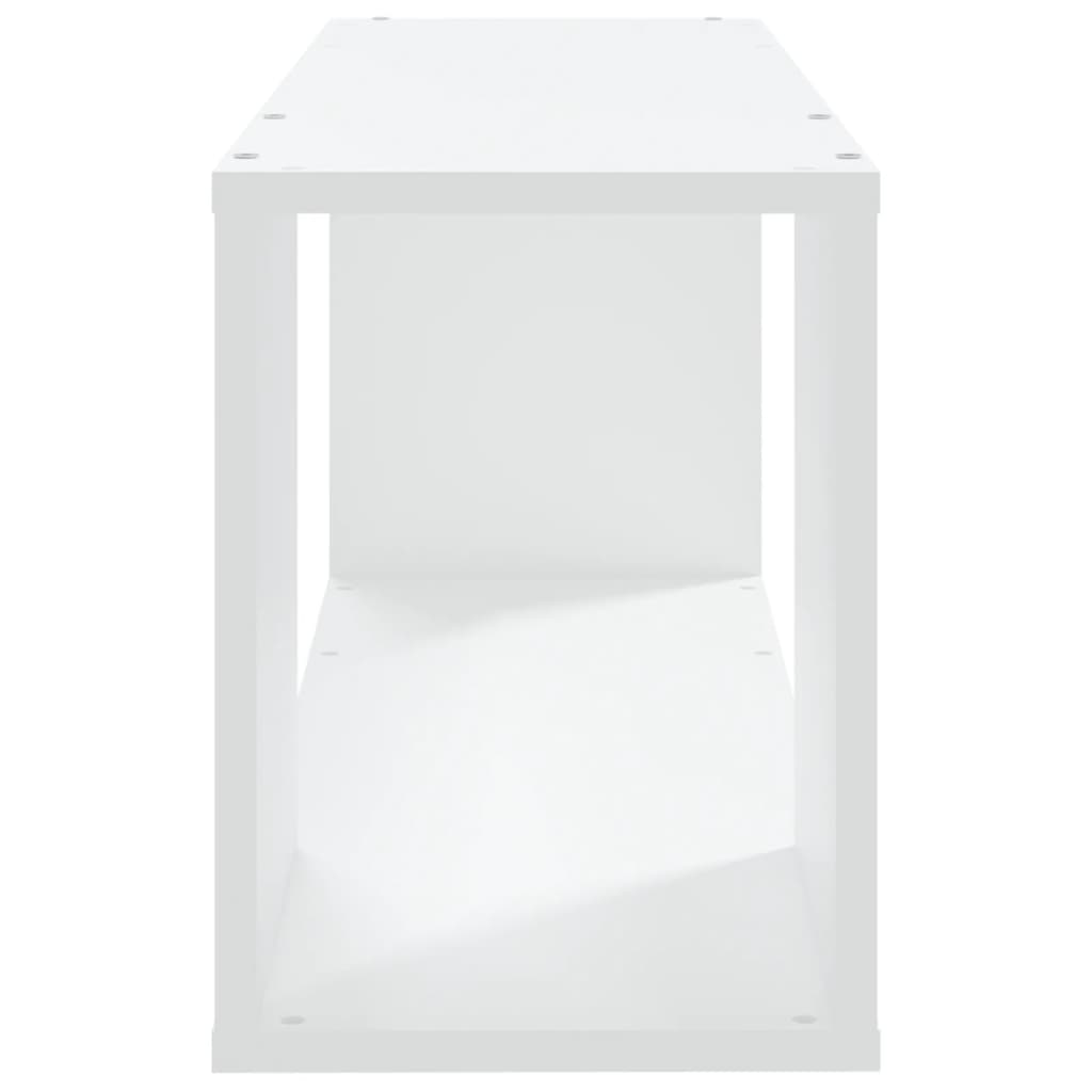TV ormarić bijeli 80 x 24 x 32 cm od konstruiranog drva