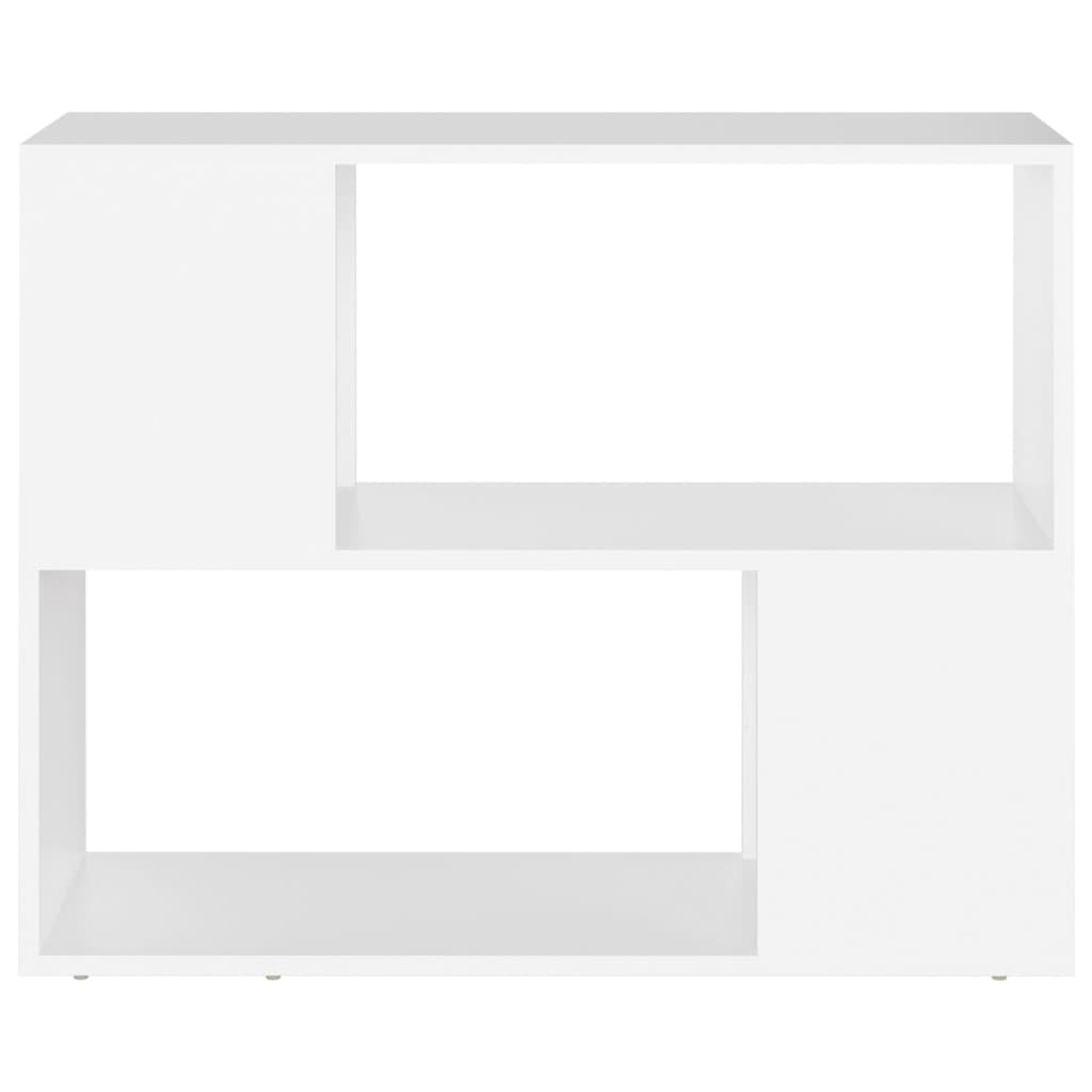 TV ormarić bijeli 80 x 24 x 63 cm od konstruiranog drva