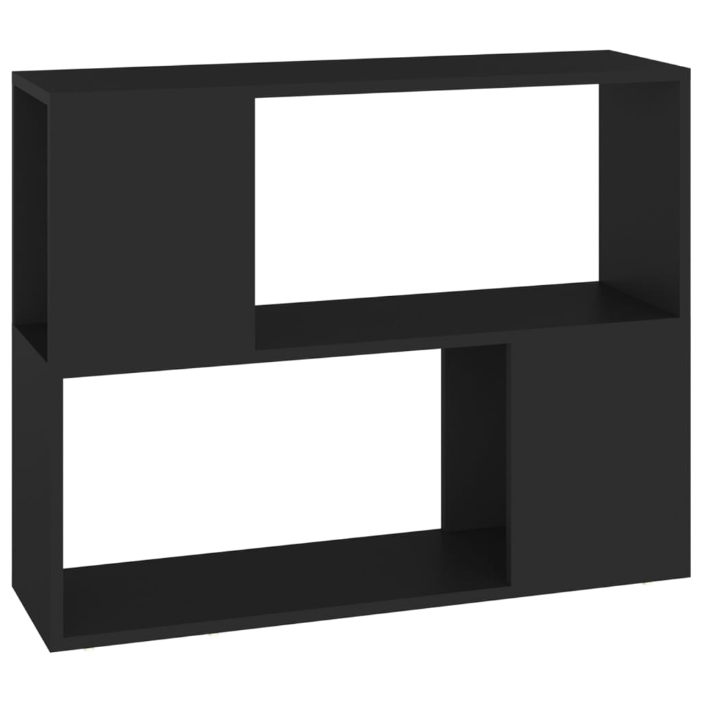 TV ormarić crni 80 x 24 x 63 cm od konstruiranog drva