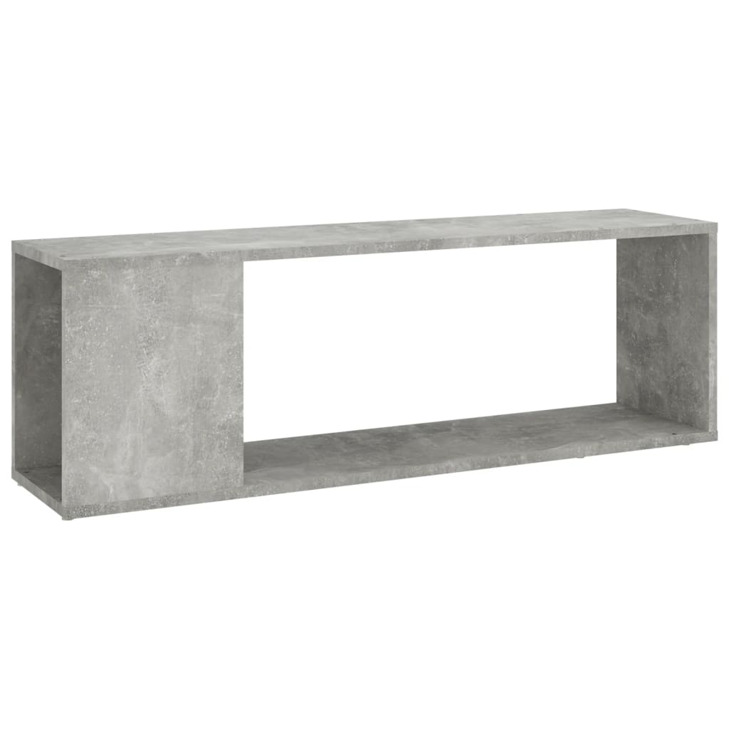 TV ormarić siva boja betona 100x24x32 cm od konstruiranog drva