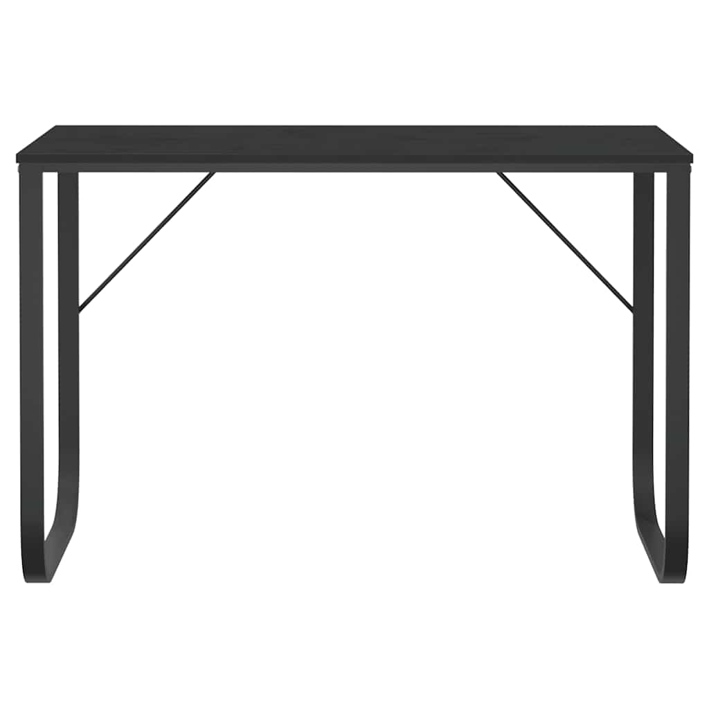 Stol za računalo crni 110 x 60 x 73 cm od iverice