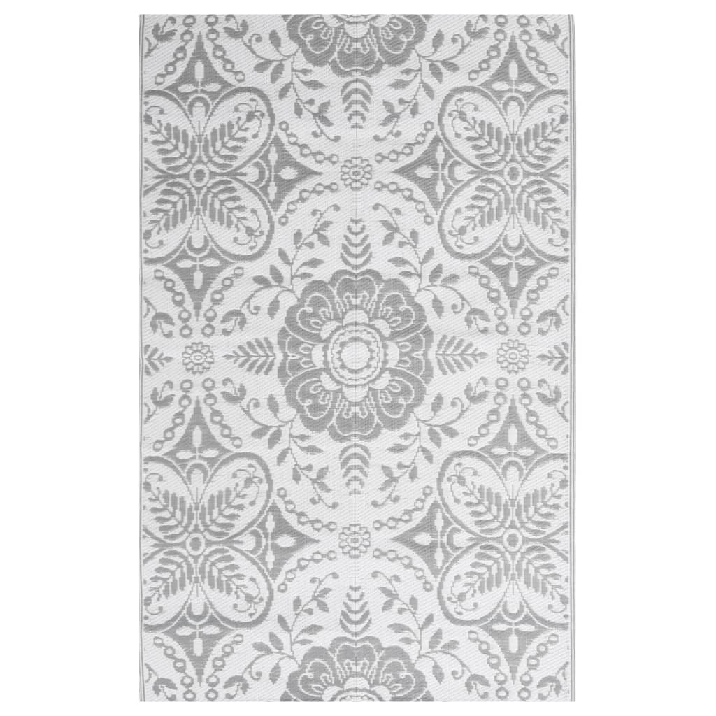 Vanjski tepih ARAKIL svijetlo siva 140x200 cm PP