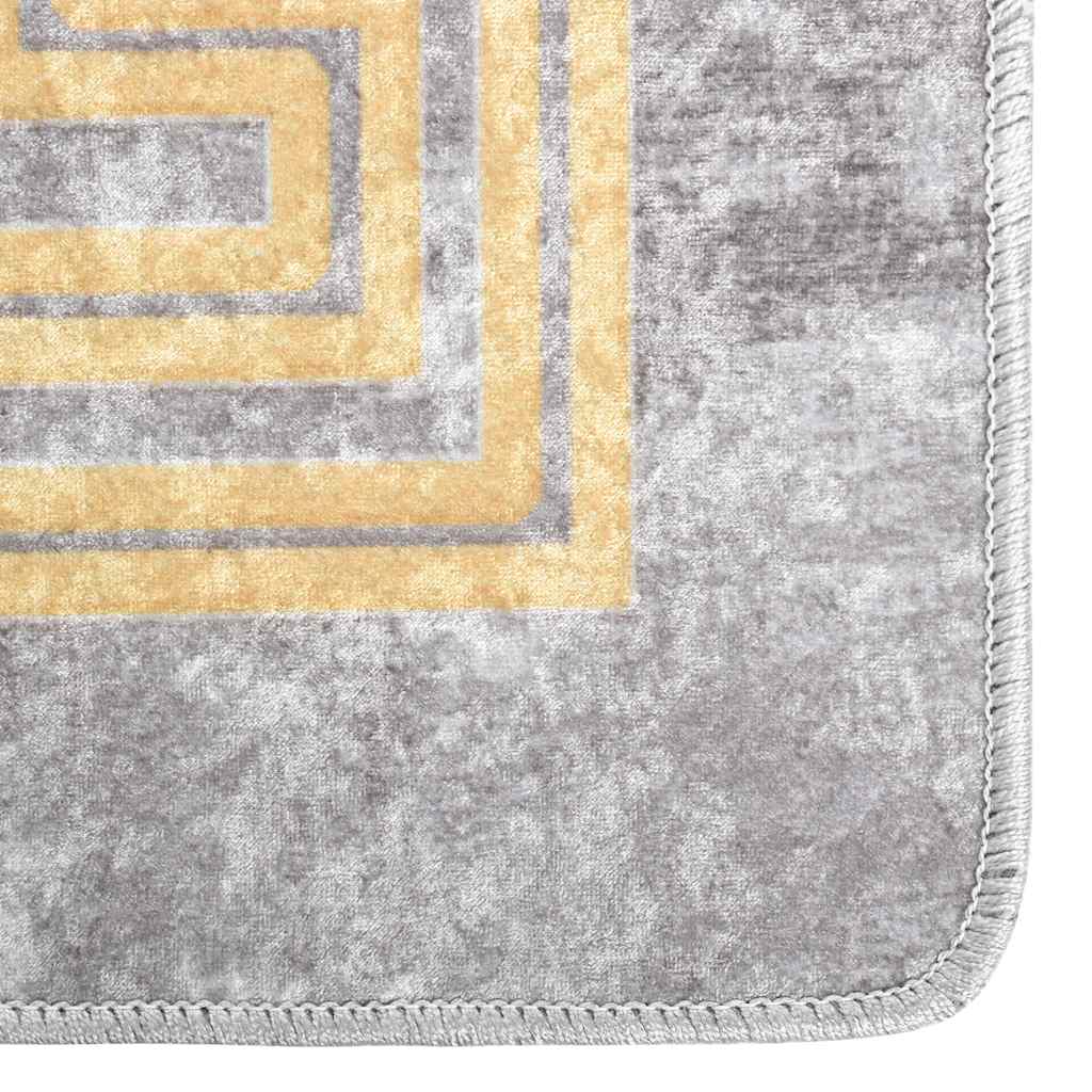 Perivi tepih 120 x 180 cm sivi