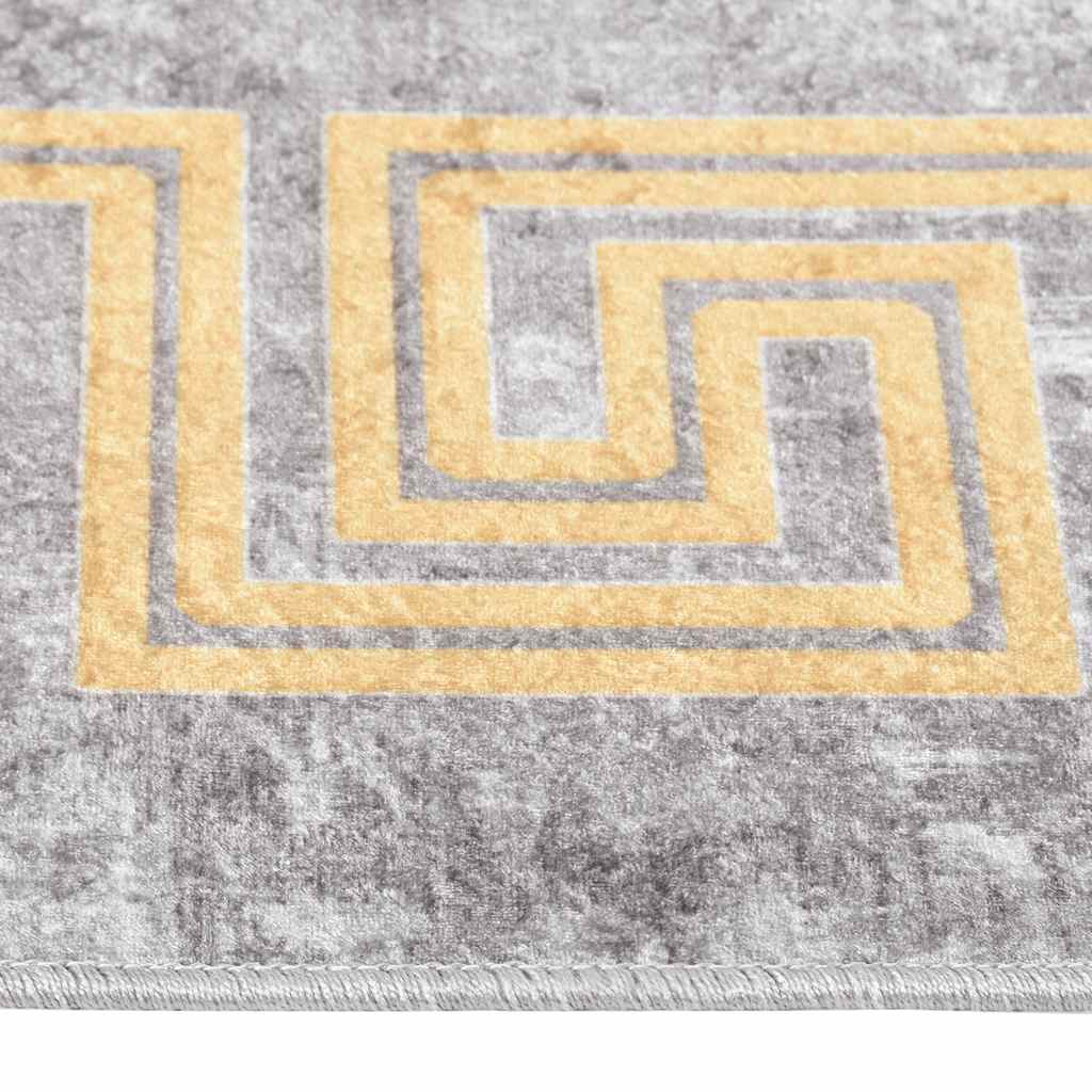 Perivi tepih 120 x 180 cm sivi