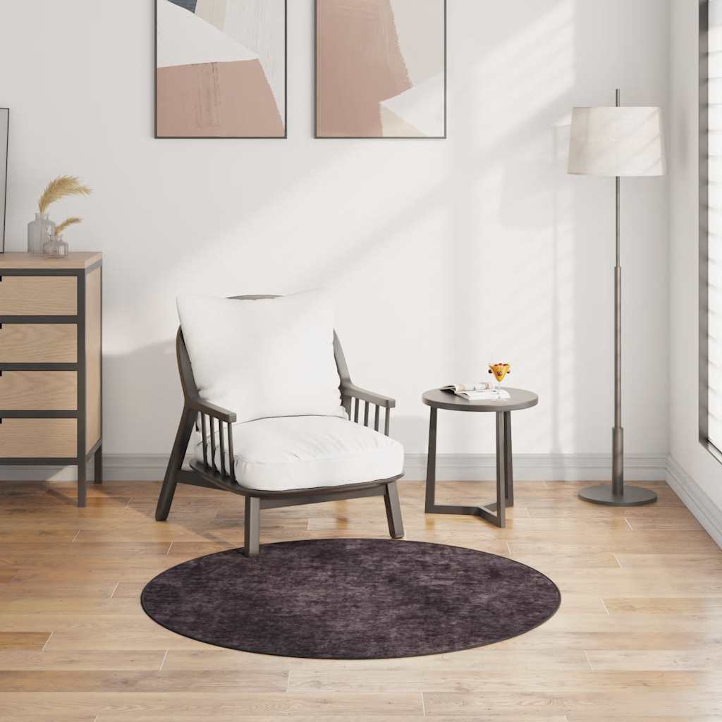 Perivi tepih φ 120 cm antracit
