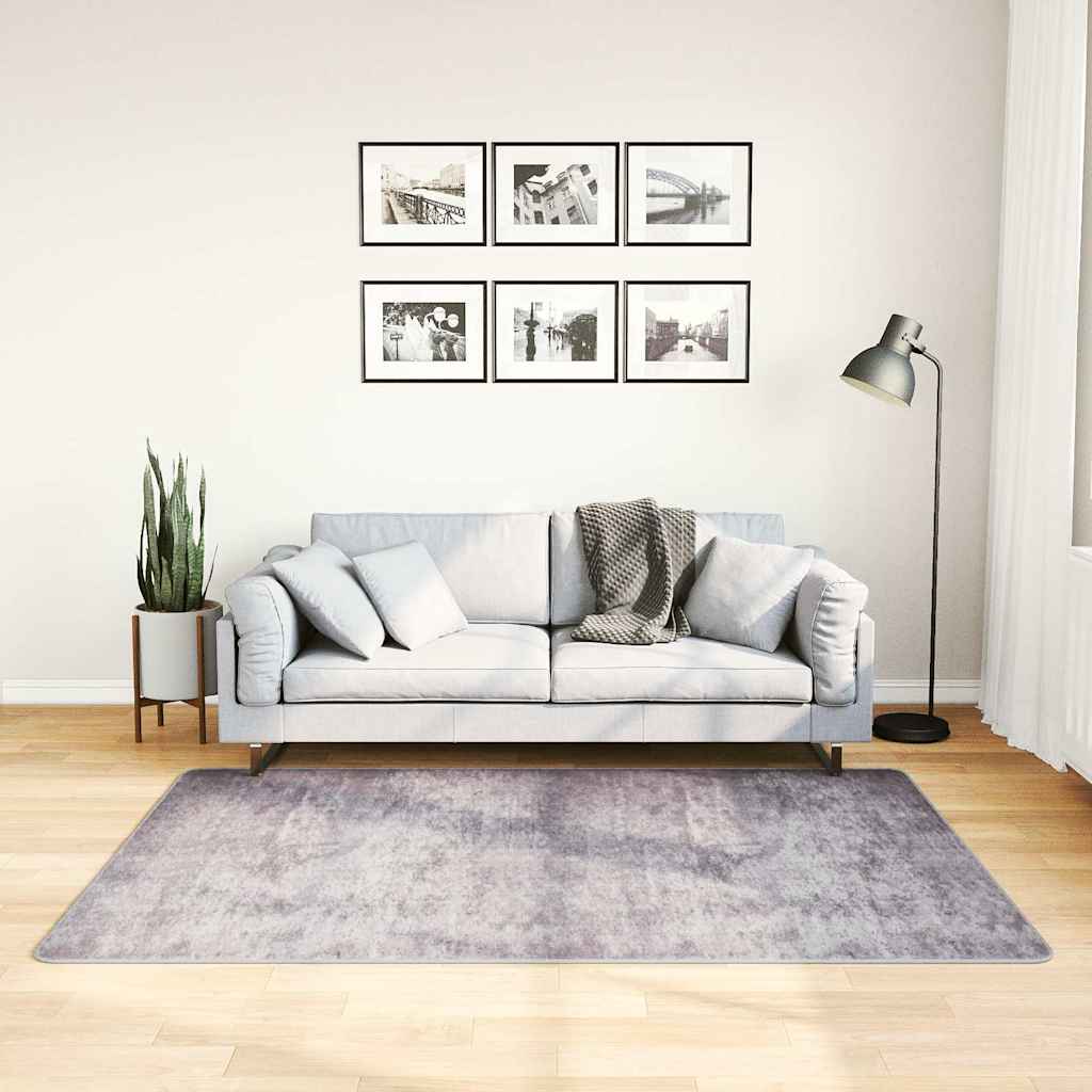 Perivi tepih 120 x 180 cm sivi