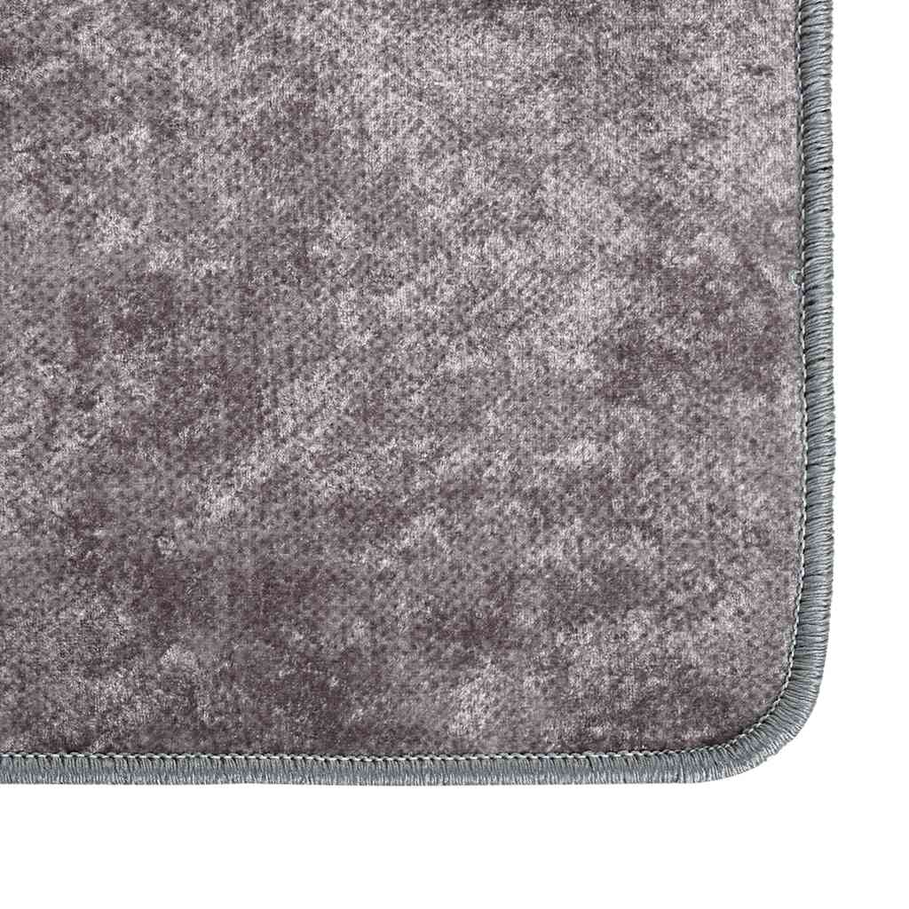 Perivi tepih 190 x 300 cm sivi
