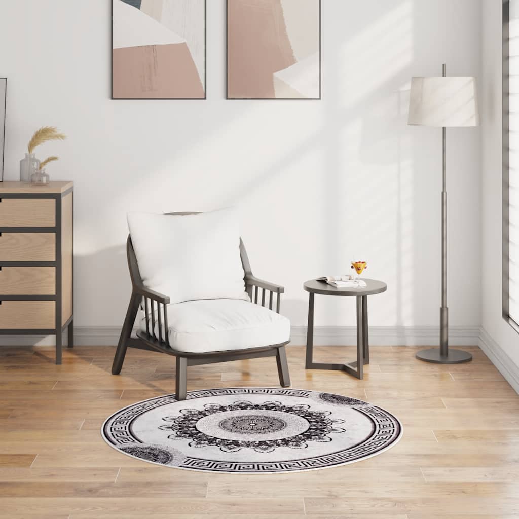 Perivi tepih φ 120 cm raznobojni protuklizni