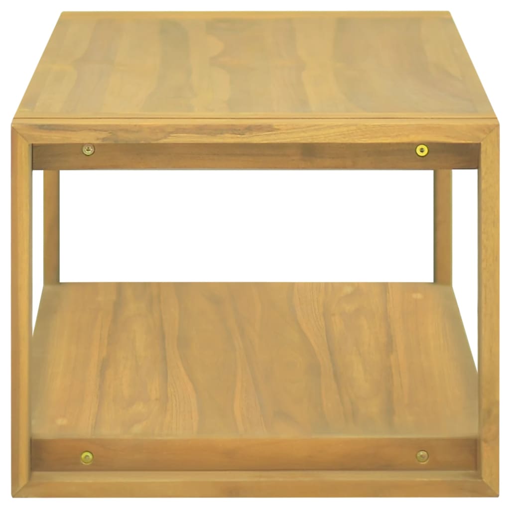 Zidni kupaonski ormarić 90x45x35 cm od masivne tikovine
