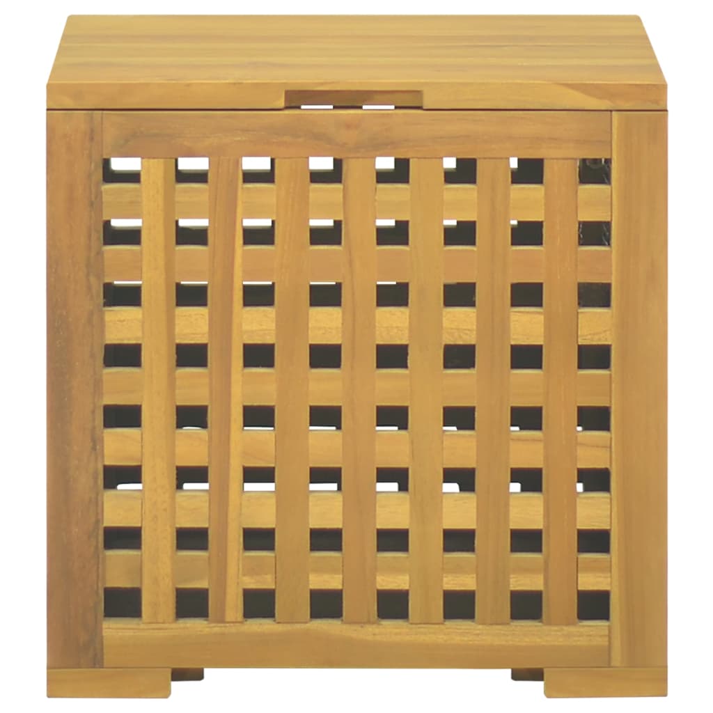 Kutija za užad 40 x 40 x 40 cm od masivne tikovine