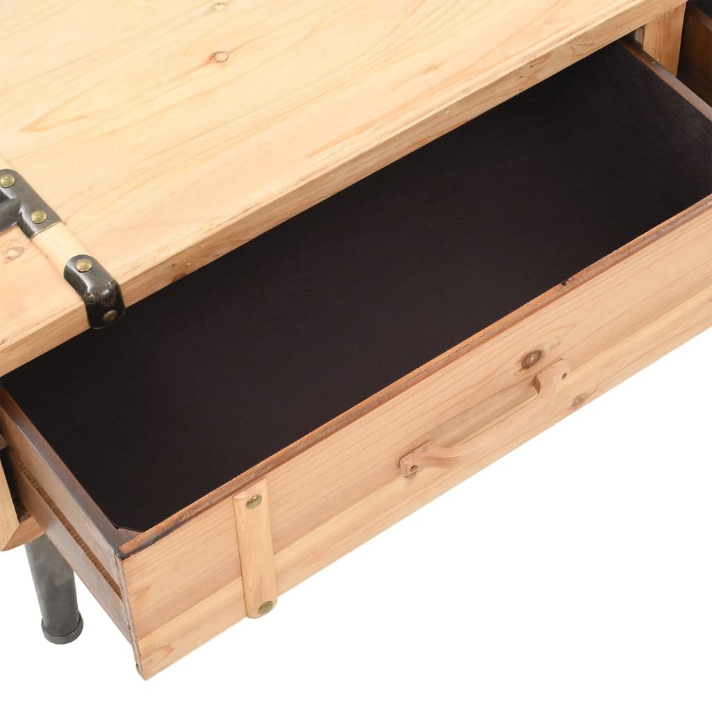 TV ormarić 110 x 33 x 35 cm od masivne jelovine
