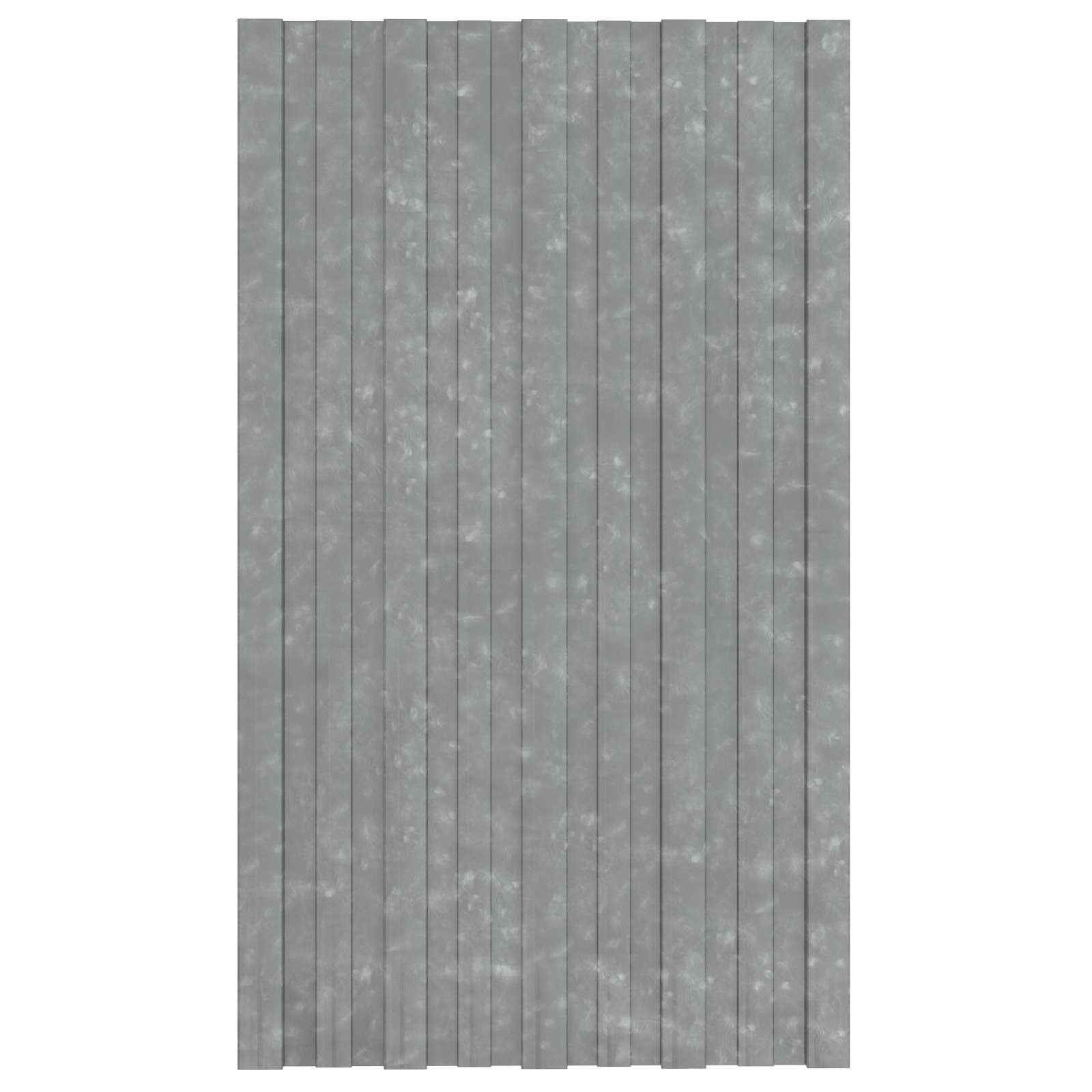 Krovni panel 12 pcs Srebrna 80 x 45 cm Pocinčani čelik