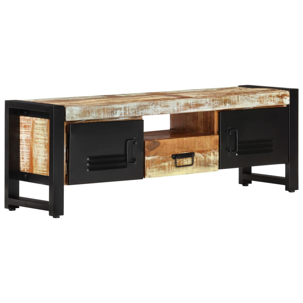 TV ormarić 120 x 30 x 40 cm od masivnog obnovljenog drva