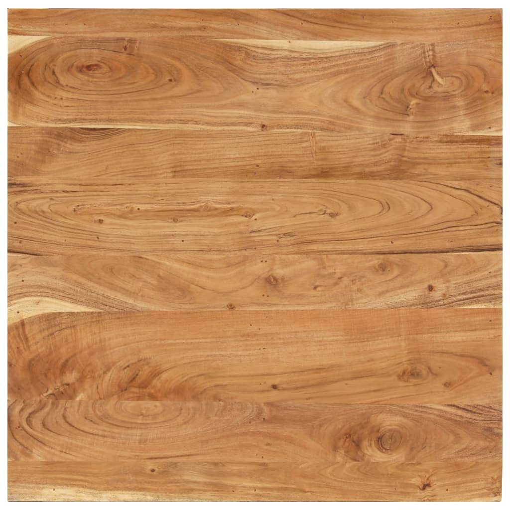 Stolić za kavu 80 x 80 x 40 cm od masivnog bagremovog drva
