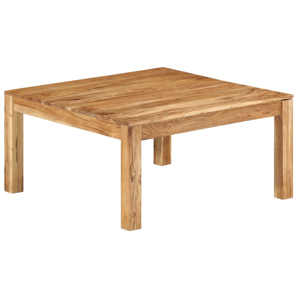 Stolić za kavu 80 x 80 x 40 cm od masivnog bagremovog drva