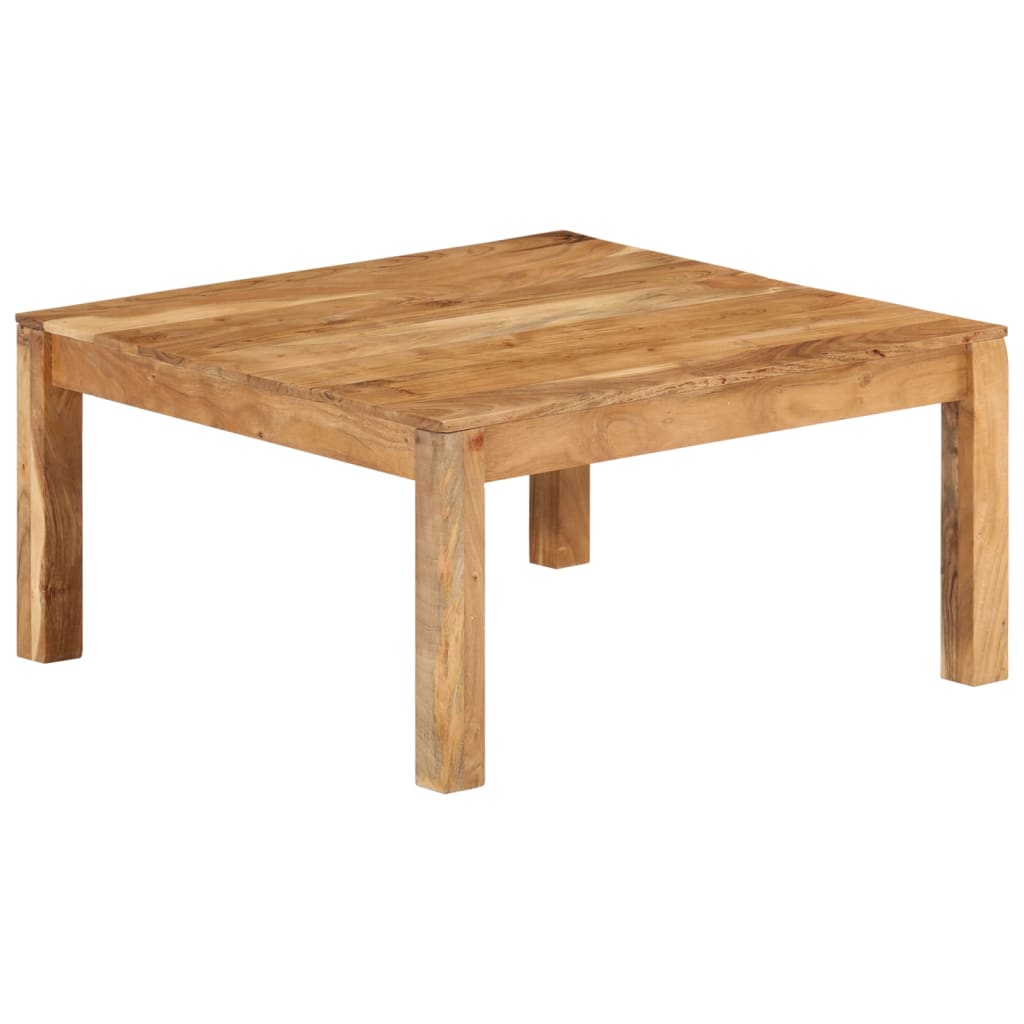 Stolić za kavu 80 x 80 x 40 cm od masivnog bagremovog drva