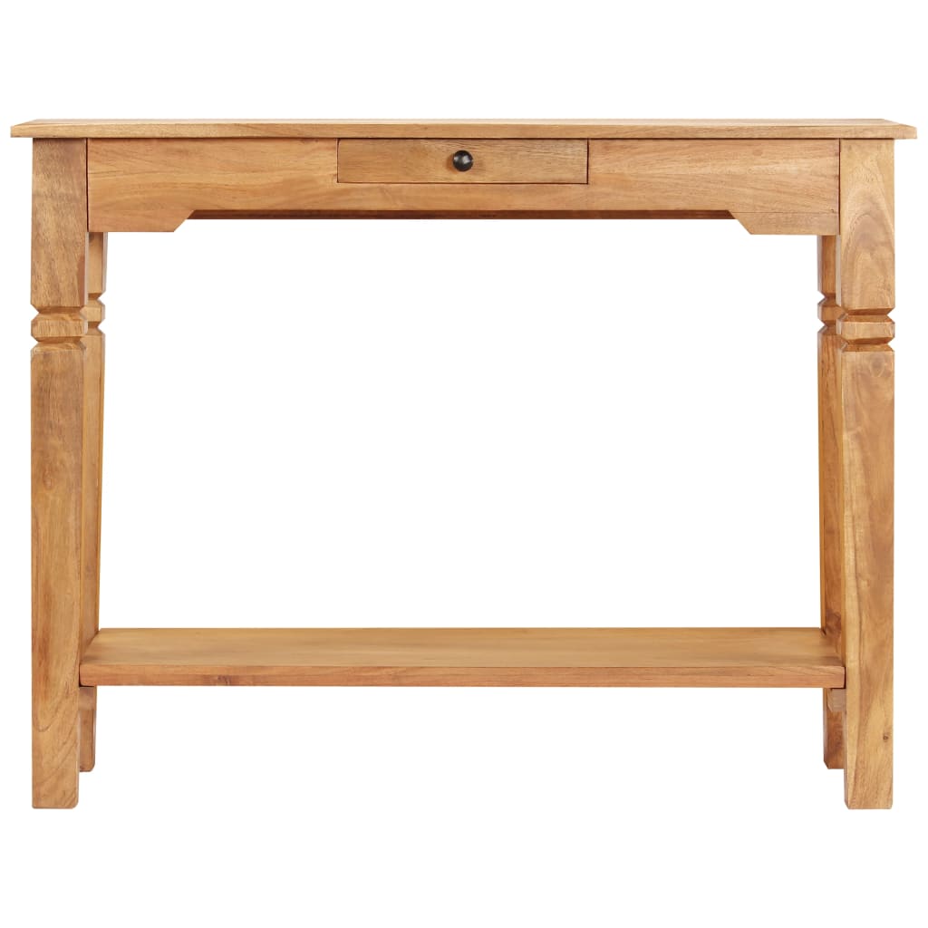 Konzolni stol 100 x 40 x 76 cm od masivnog bagremovog drva
