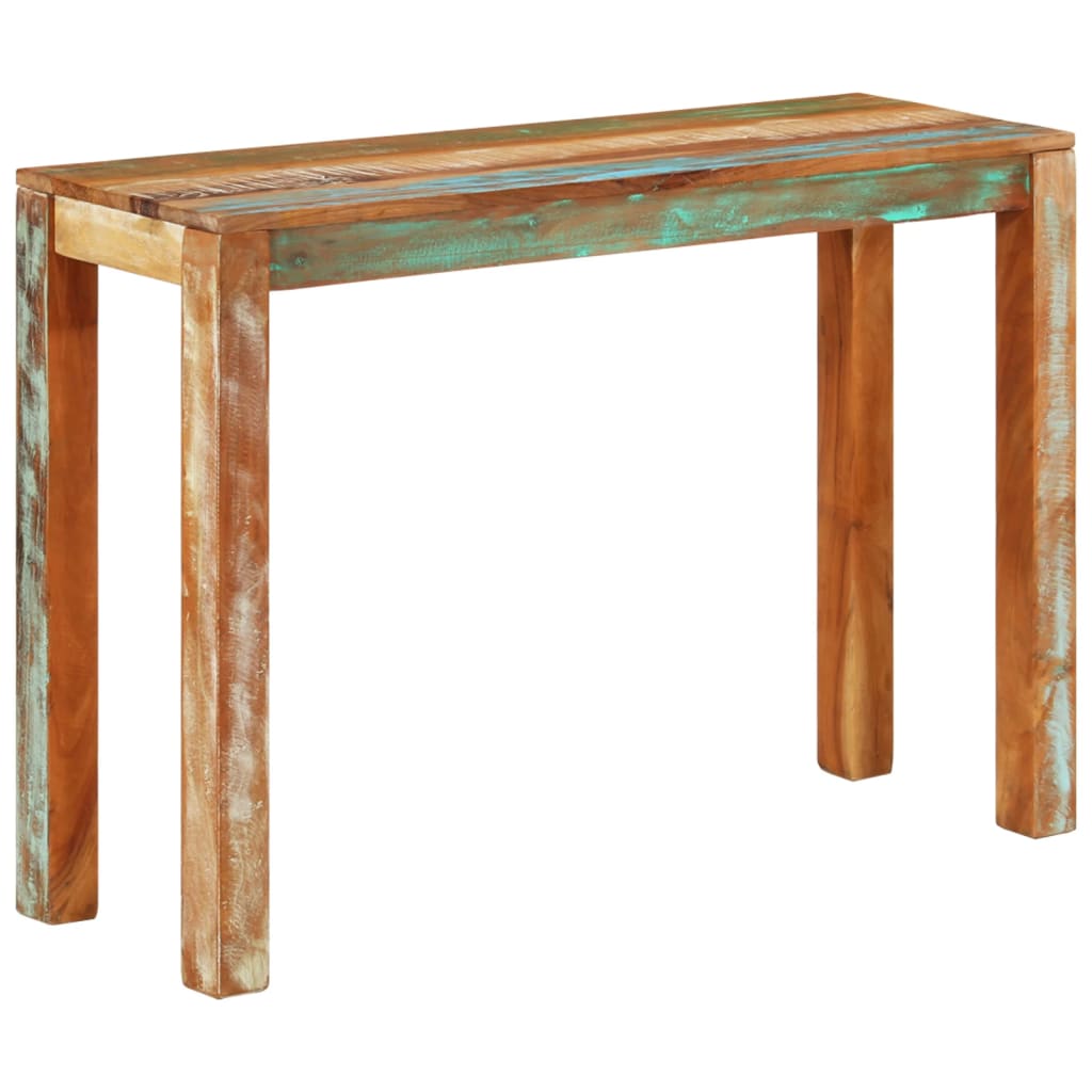 Konzolni stol 110 x 35 x 76 cm od masivnog obnovljenog drva