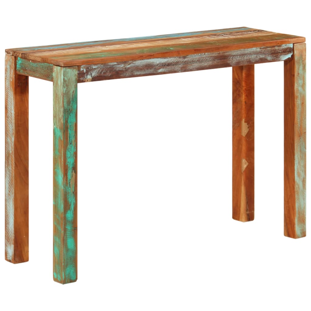 Konzolni stol 110 x 35 x 76 cm od masivnog obnovljenog drva