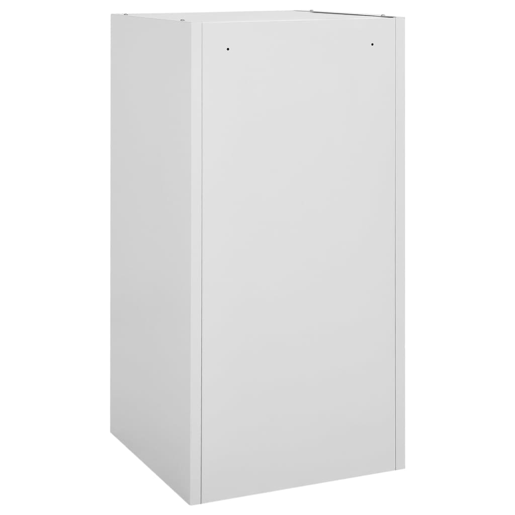 Ormarić za sedla svjetlosivi 53 x 53 x 105 cm čelični