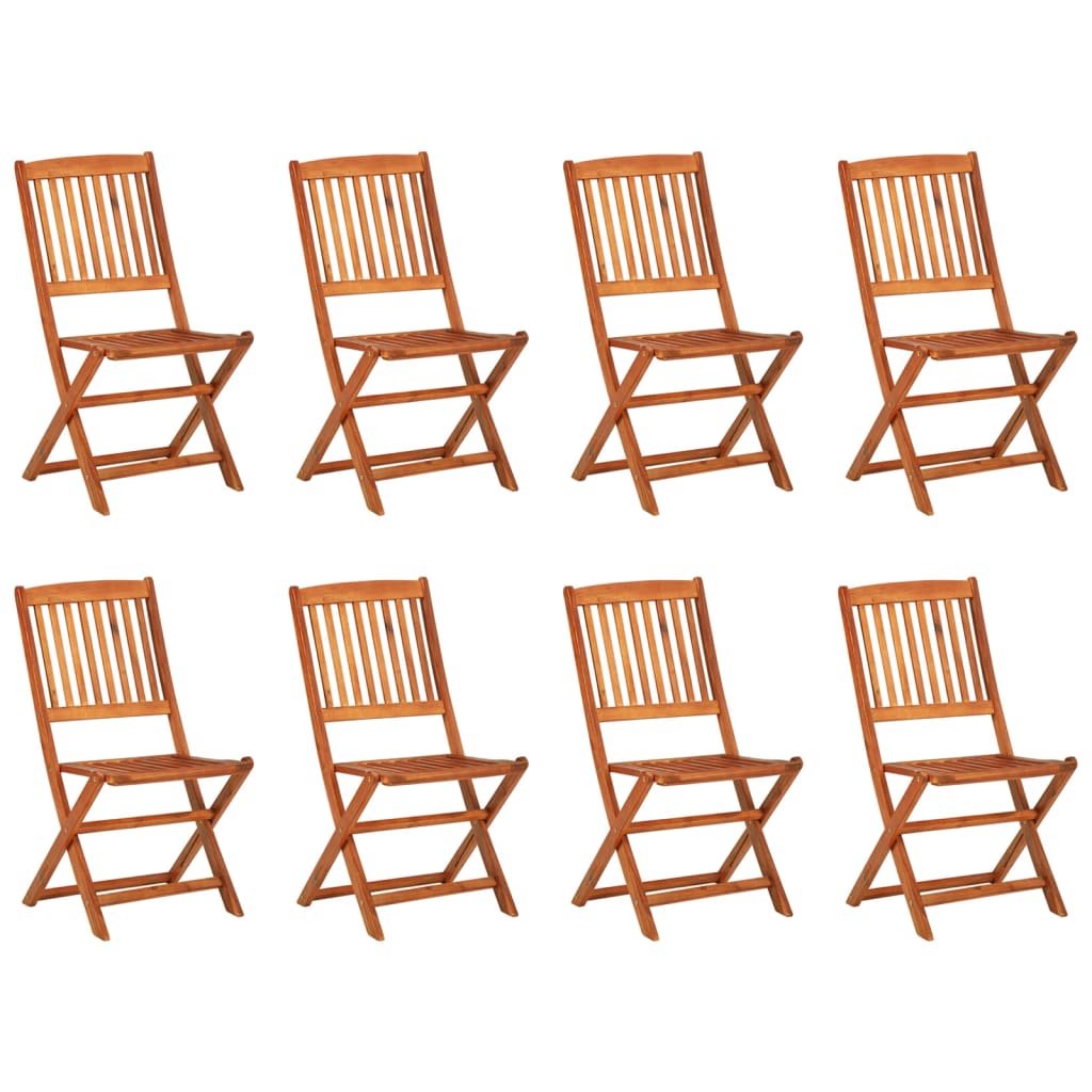 9-dijelni vrtni blagovaonski set 220x90x75 cm bagremovog drva