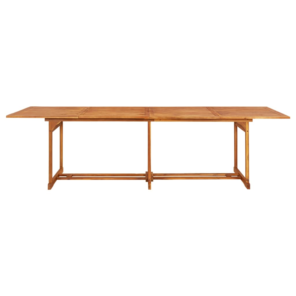 13-dijelni vrtni blagovaonski set 280x90x75 cm bagremovog drva