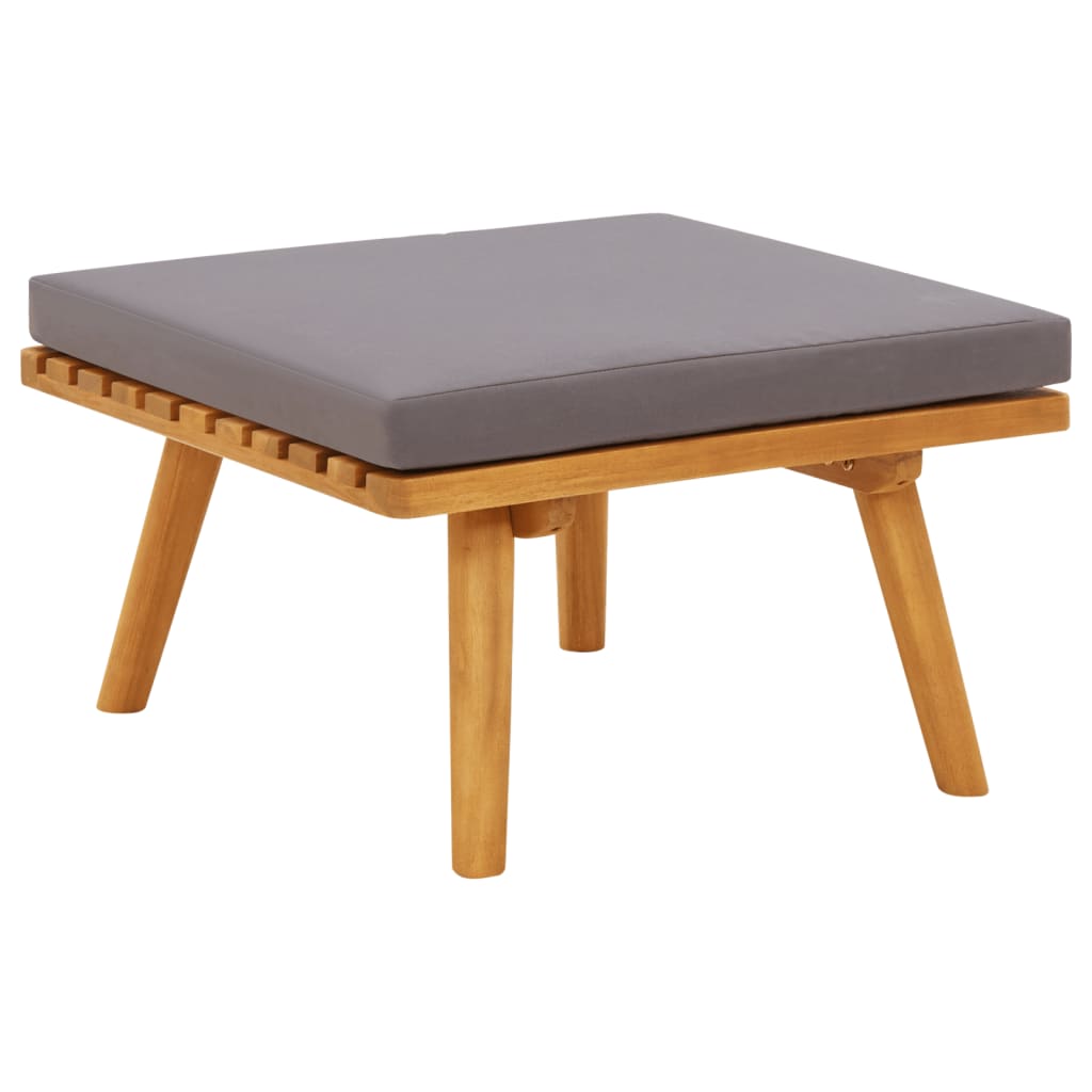 6-dijelna vrtna garnitura s jastucima masivno bagremovo drvo