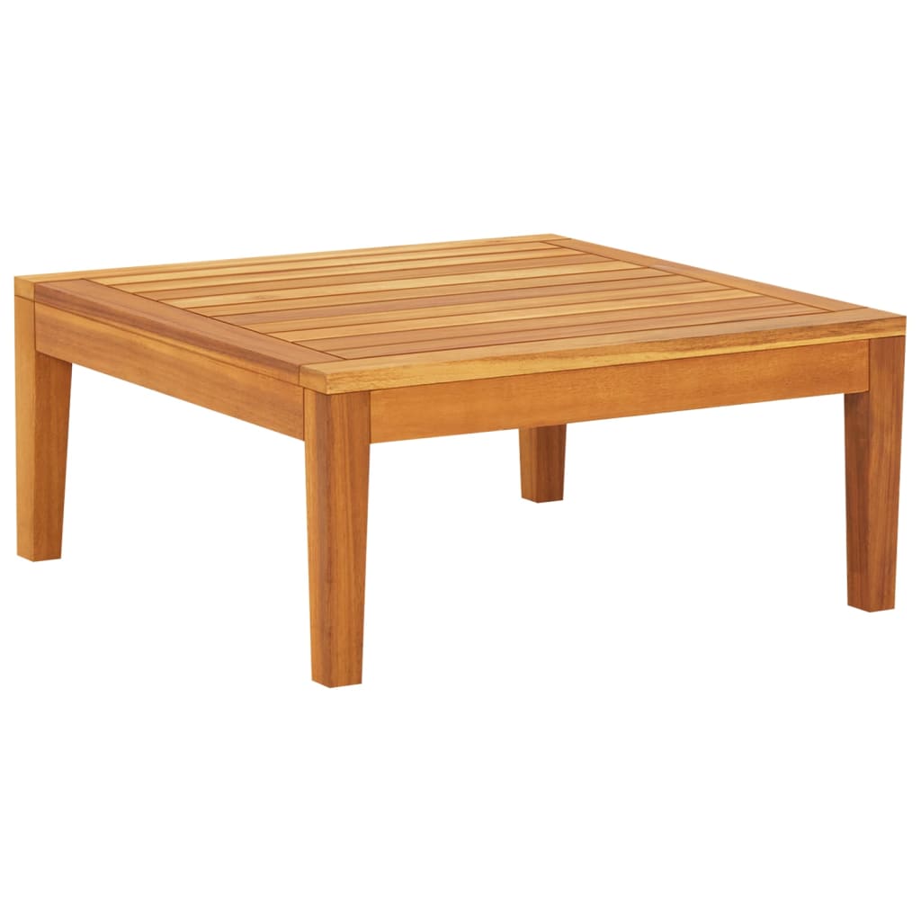 3-dijelna vrtna garnitura s krem bijelim jastucima drvo bagrema